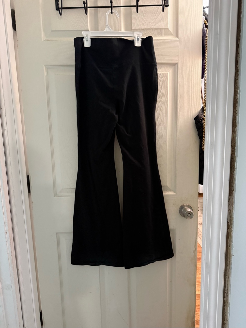 wild fable Black Flared Yoga High-Rise Pants